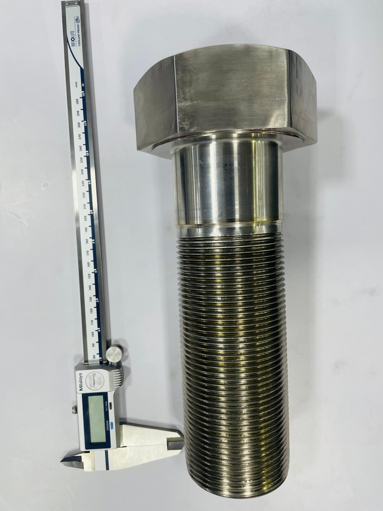 A4-80 - 80mm diameter Half thread Hex Bolt