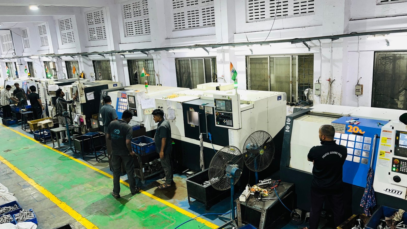CNC machining of custom industrial fasteners at Ananka Fasteners manufacturer India